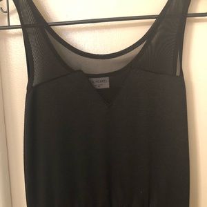 Sheer Black FLOOR LENGTH Dress